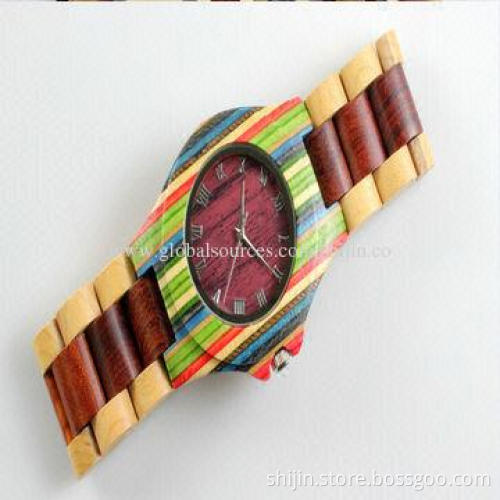 2013 wooden watch, customized brands are accepted